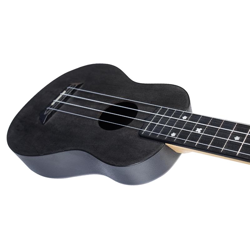 Flight TUS35 Travel Ukulele Black Soprano con Borsa - immagine 3