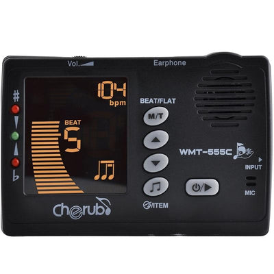 Cherub WMT555C Black Accordatore e Metronomo