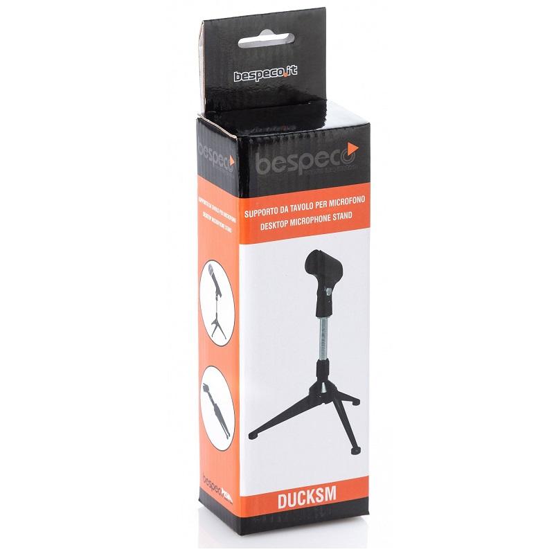 Bespeco DUCKSM Supporto microfonico treppiede da tavolo - immagine 4