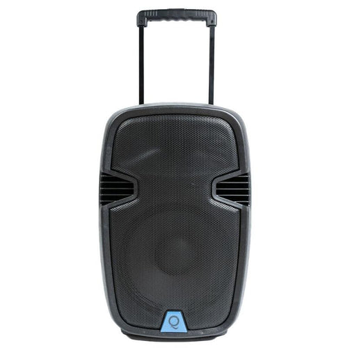 Oqan QLS12 Travel Trolley 2 Wireless Mic Cassa Acustica attiva con radiomicrofono