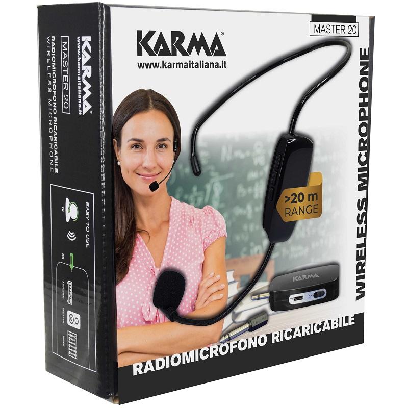 Karma Master 20 Radiomicrofono ad archetto a batteria - immagine 2