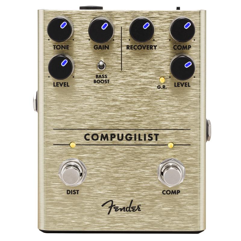 Fender Compugilist CompressorDistortion Pedal Pedale per chitarra elettrica