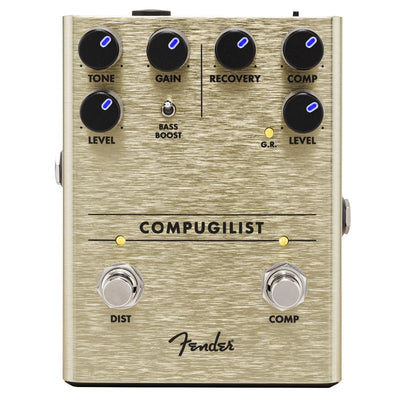 Fender Compugilist CompressorDistortion Pedal Pedale per chitarra elettrica