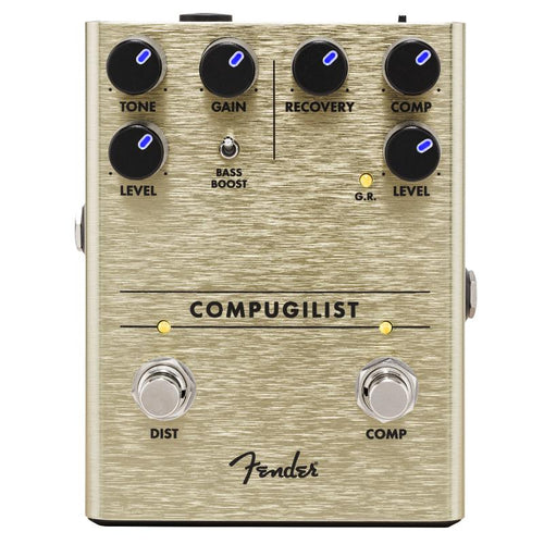 Fender Compugilist CompressorDistortion Pedal Pedale per chitarra elettrica
