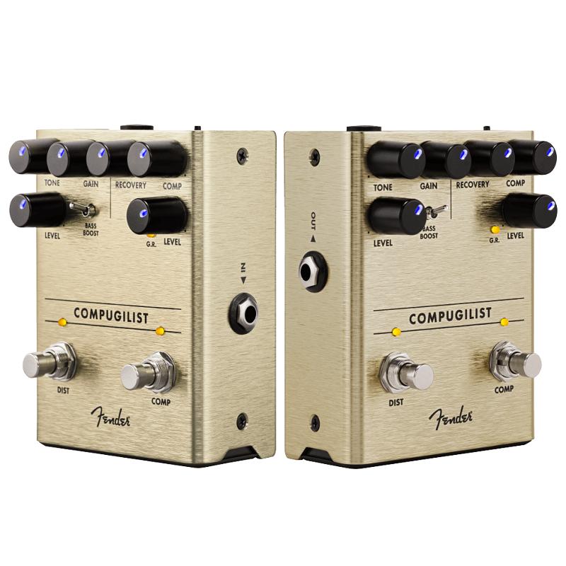 Fender Compugilist CompressorDistortion Pedal Pedale per chitarra elettrica - immagine 3