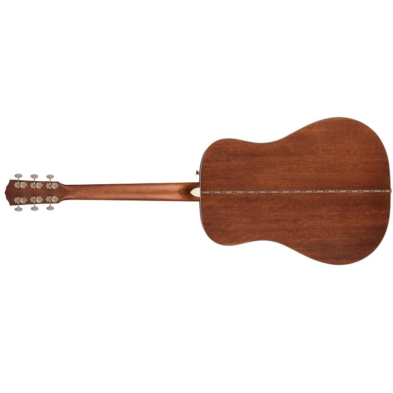 Fender Paramount PD220E Dreadnought WC ACB MAH All Mahogany Aged Cognac Burst Chitarra acustica elettrificata - immagine 2
