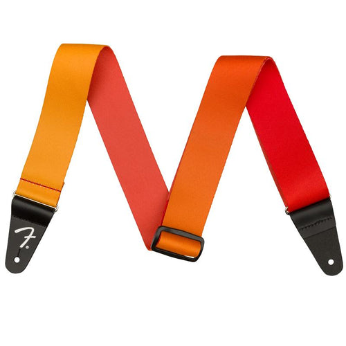 Fender 2 Ombr Strap Tequila Sunrise Tracolla