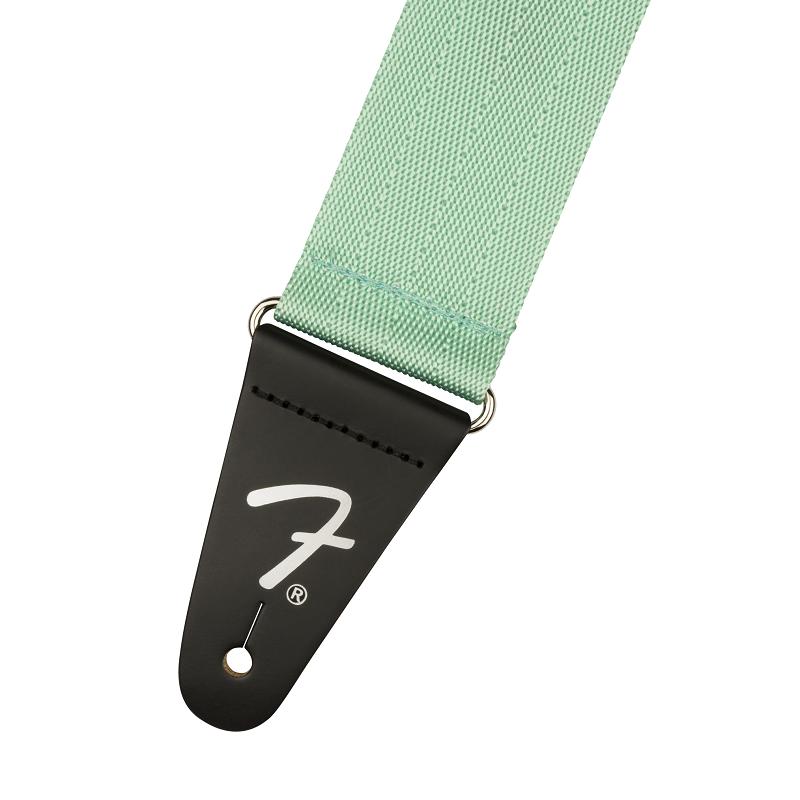 Fender 2 American Professional Seatbelt Strap Mystic Surf Green Tracolla - immagine 2
