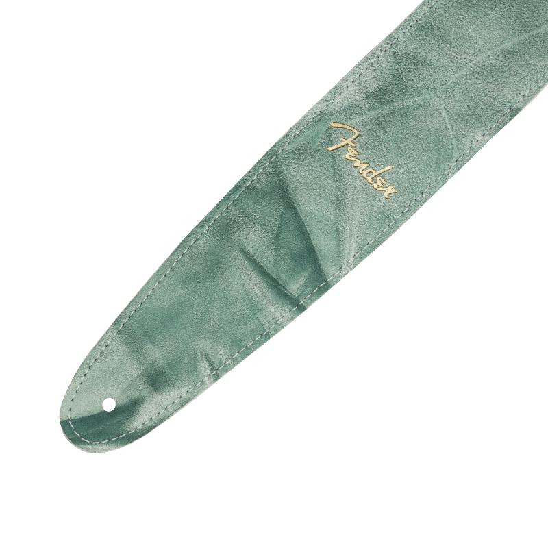 Fender Tie Dye Leather Strap Sage Green Tracolla - immagine 2