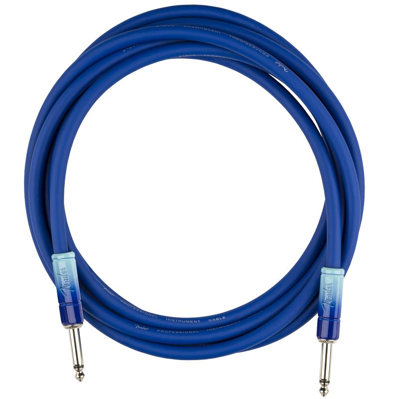 Fender Ombr Instrument Cable 10 BLB Belair Blue Cavo 3m - immagine 2