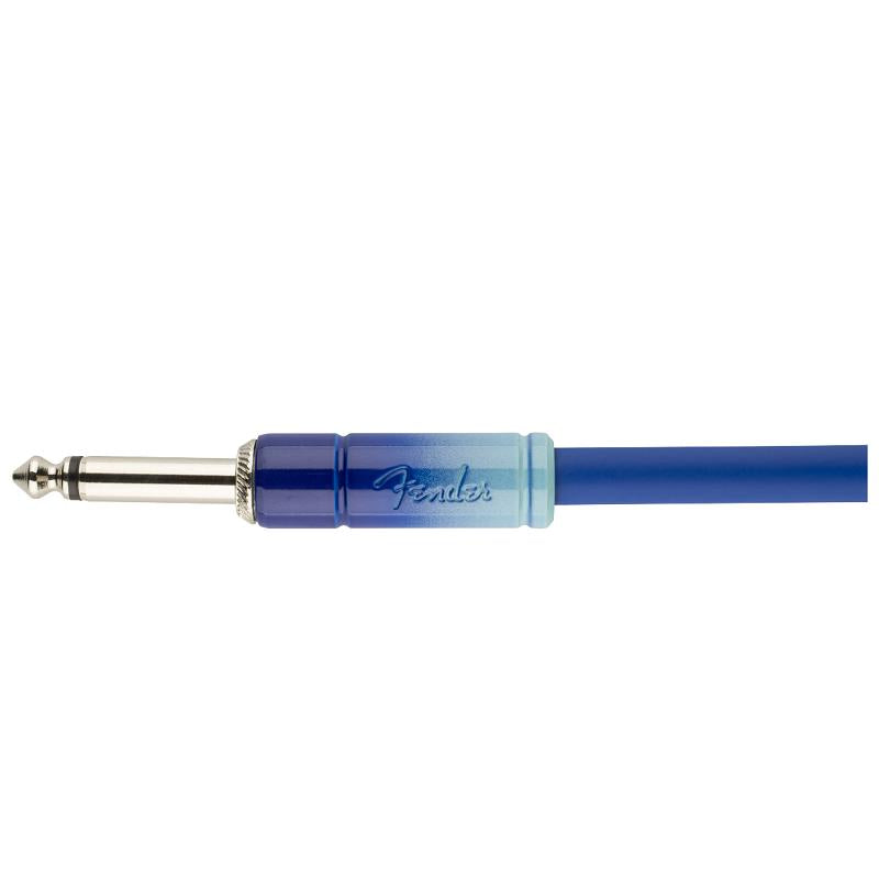 Fender Ombr Instrument Cable 10 BLB Belair Blue Cavo 3m - immagine 3