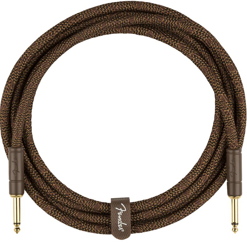 Fender Paramount 10 Acoustic Instrument Cable Brown Cavo 3m - immagine 2
