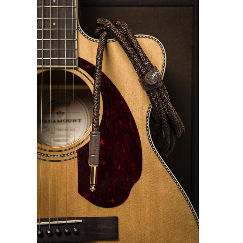 Fender Paramount 10 Acoustic Instrument Cable Brown Cavo 3m - immagine 5