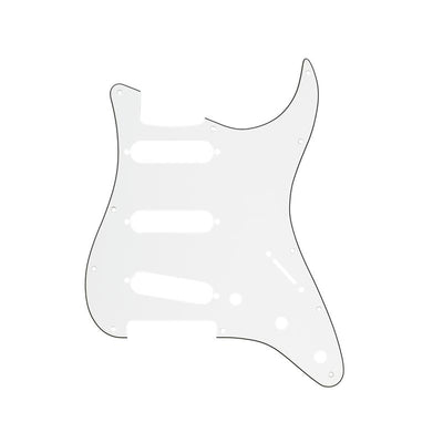 Fender Battipenna Stratocaster SSS Montaggio a 11 fori Parchment PBP a 3 strati