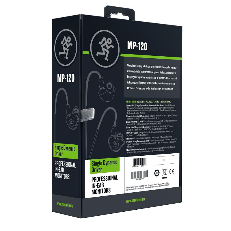 Mackie MP120 In Ear Monitor DISPONIBILE NUOVO ARRIVO - immagine 4