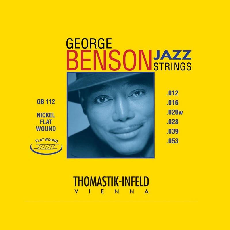 Thomastik Gb 112 George Benson Muta di Corde per Chitarra Elettrica Jazz