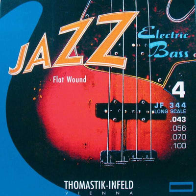 Thomastik JF344 Flat Wound 43100 Muta di Corde per basso elettrico