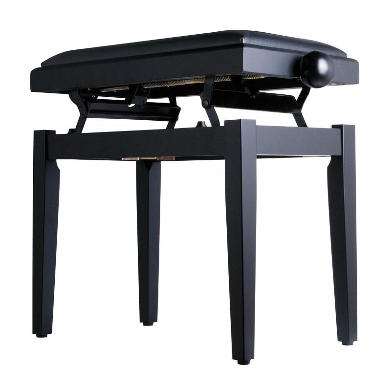 Soundsation SBH100PSBK Panca per pianoforte nero satinato con regolazione seduta - immagine 3