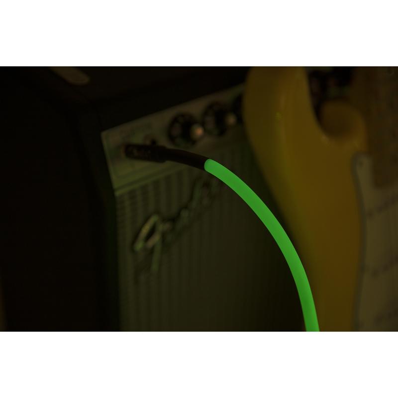 Fender Professional Glow In The Dark Cable 10 Green Cavo 3m - immagine 3
