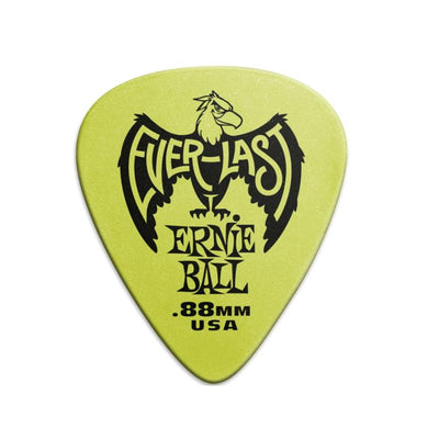 Ernie Ball 9191 Plettro Everlast Green 088mm