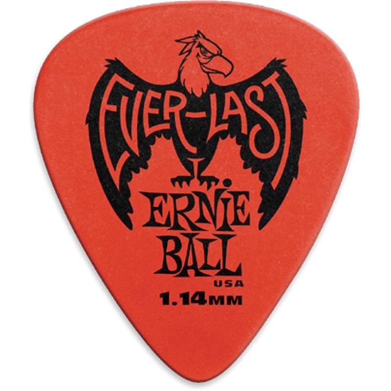 Ernie Ball 9194 Plettro Everlast Red 114mm