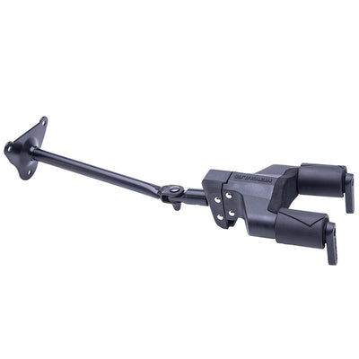 Hercules GSP40WB Plus Guitar Hanger Steel Wall Mount Long Arm Supporto per Chitarra a Muro