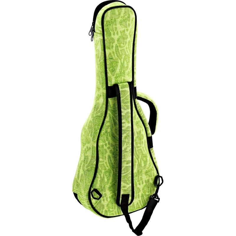 Ortega OUB CC GRJ Green Jeans Custodia morbida imbottita per Ukulele Concerto - immagine 2
