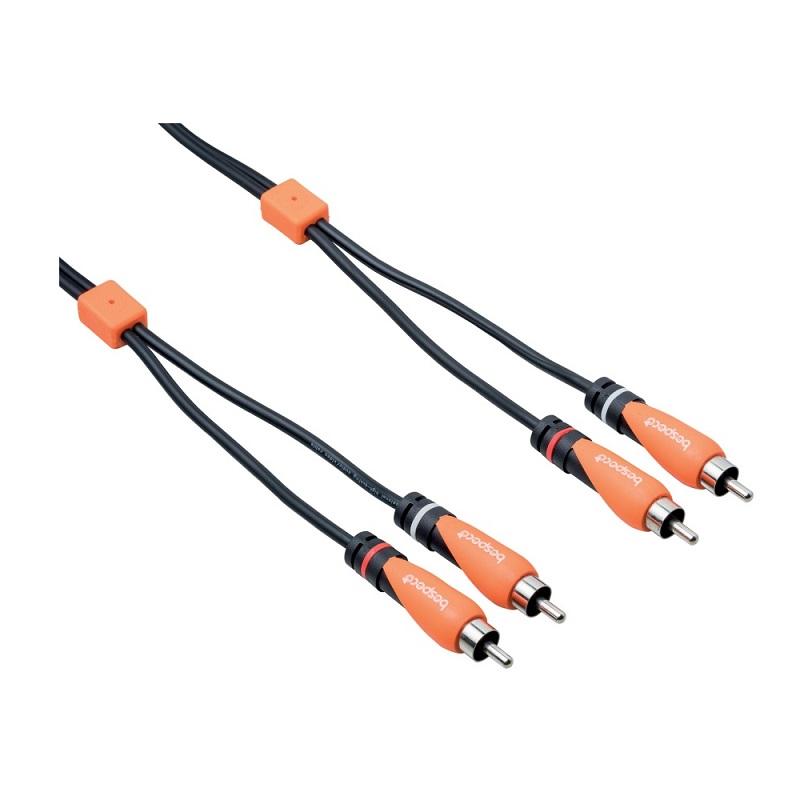 Bespeco SL2R180 Cavo Audio 2 RCA maschio2 RCA maschio 18m - immagine 2