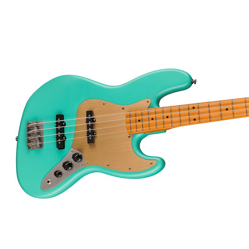 Fender Squier Jazz Bass 40th Anniversary Vintage Edition MN AHW GPG SSFM Satin Seafoam Green Basso Elettrico NUOVO ARRIVO - immagine 4