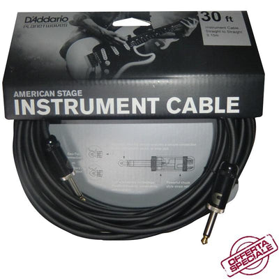 PWAMSG30 American Stage 30 ft 915 m DAddario Planet Waves Cavo