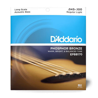 DAddario EPBB170 045100 Muta di Corde per basso acustico