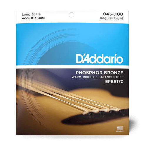 DAddario EPBB170 045100 Muta di Corde per basso acustico