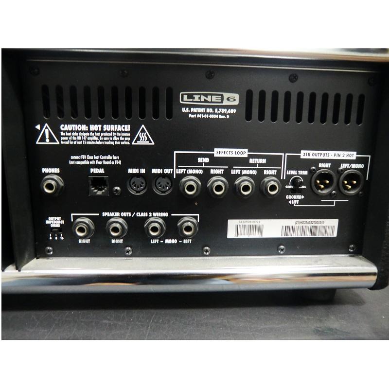 Line6 HD147 Line6 Spider 4x12 Cabinet Testata e Cassa per chitarra elettrica B STOCK - immagine 5