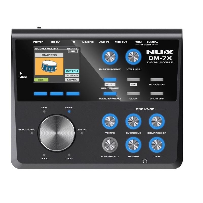 Nux DM7X Batteria elettronica con pelli mesh con Cuffie Yamaha - immagine 2