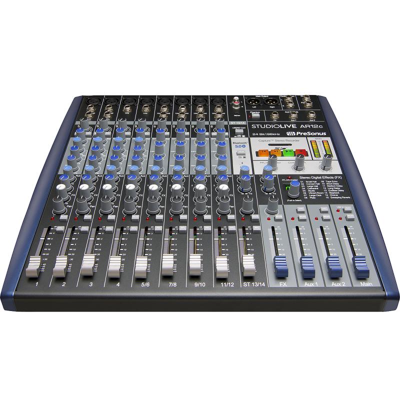Presonus StudioLive AR12c Analog Mixer Blue Mixer - immagine 5