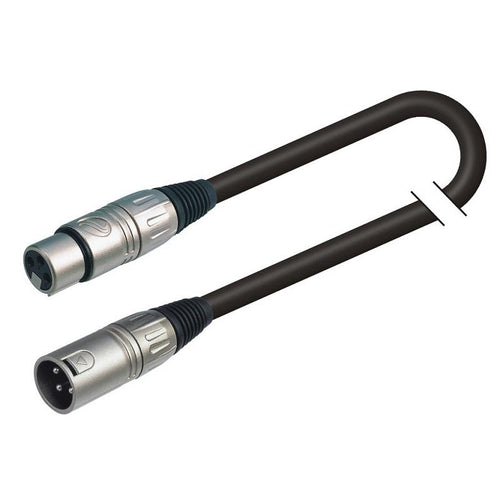 Soundsation BMCXX5BK Cavo microfonico bilanciato XRL 3P M XLR 3P F 5mt