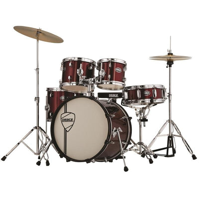 Peace Vulcanian DP10522CHC25 Wine Red Batteria acustica con pelli Remo