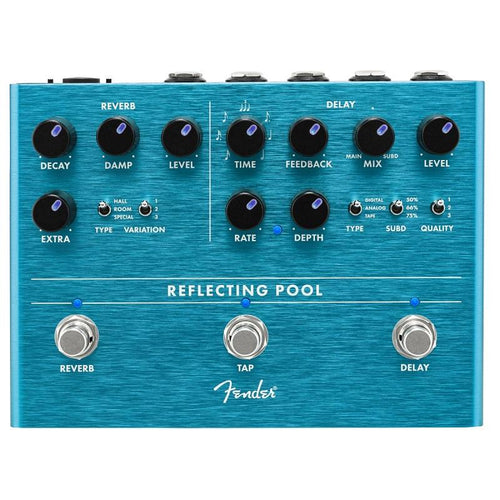 Fender Reflecting Pool DelayReverb Pedale per chitarra