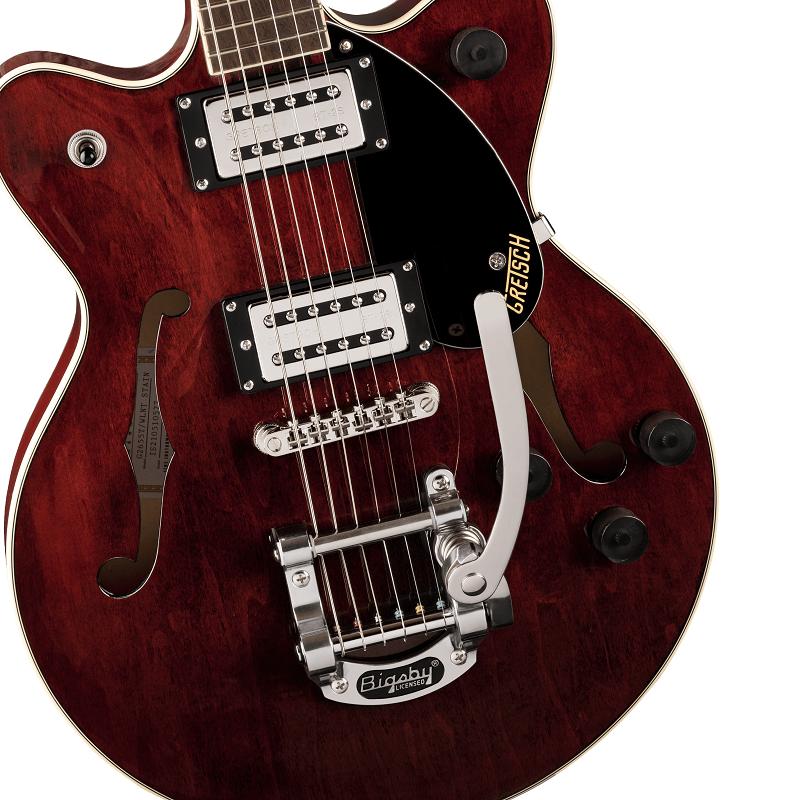Gretsch G2655T Streamliner Center Block Jr DoubleCut with Bigsby LRL WLNT Walnut Stain Chitarra Semiacustica DISPONIBILE NUOVO ARRIVO - immagine 3