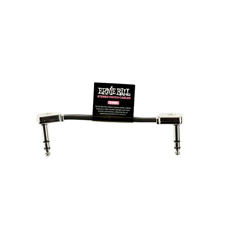 Ernie Ball 6407 Single Flat Ribbon Stereo Patch Cable 762cm Cavo
