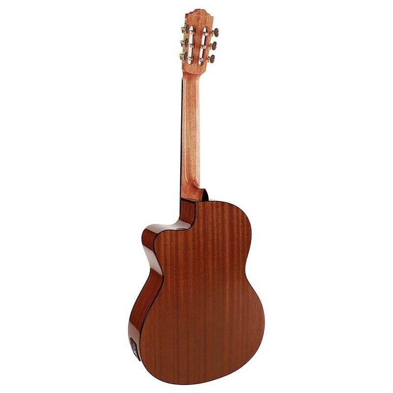 Salvador Cortez CC10CE Chitarra classica amplificata a spalla mancante - immagine 2