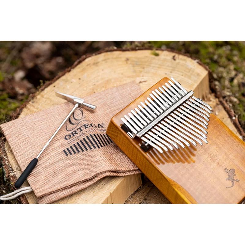 Ortega OKB3 Solid Golden Phoebe Lizard Series Kalimba - immagine 2