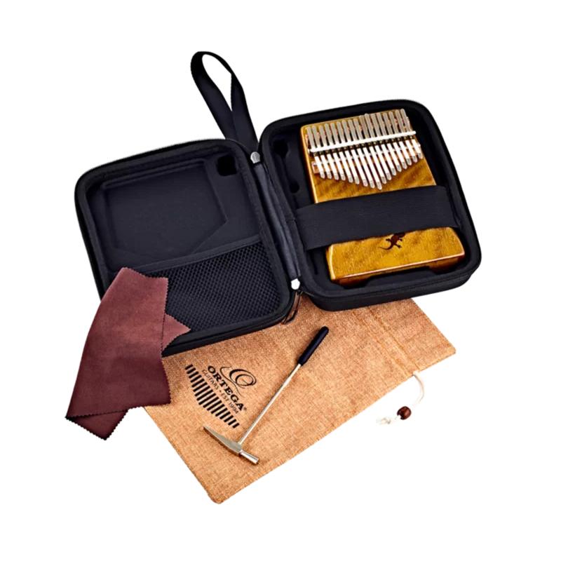 Ortega OKB3 Solid Golden Phoebe Lizard Series Kalimba - immagine 4