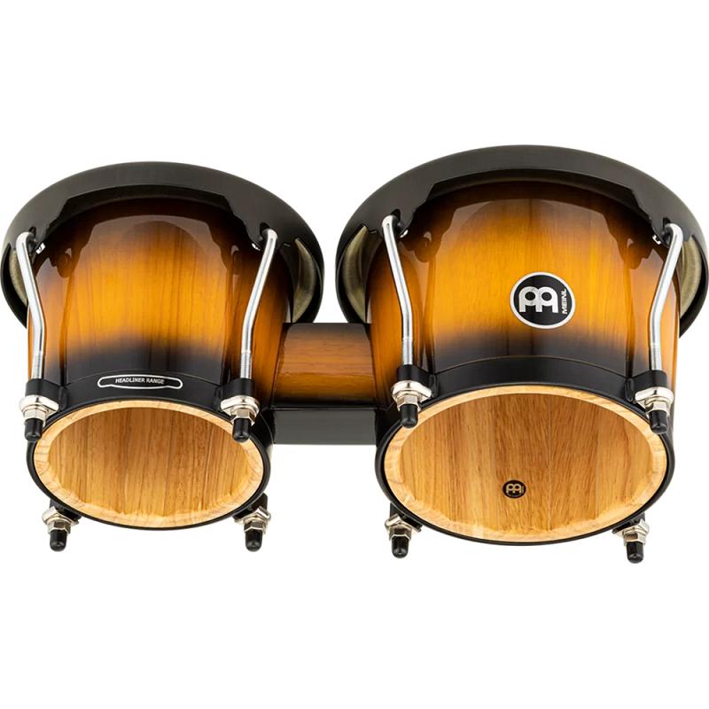 Meinl HB100VSB Wood Bongo Vintage Sunburst Headliner Series Bongo - immagine 2