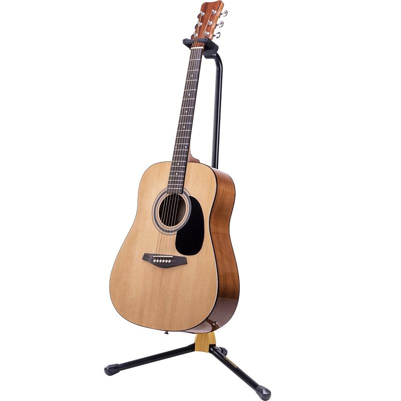 Hercules GS412B Single Guitar Stand Supporto per chitarra e basso - immagine 2
