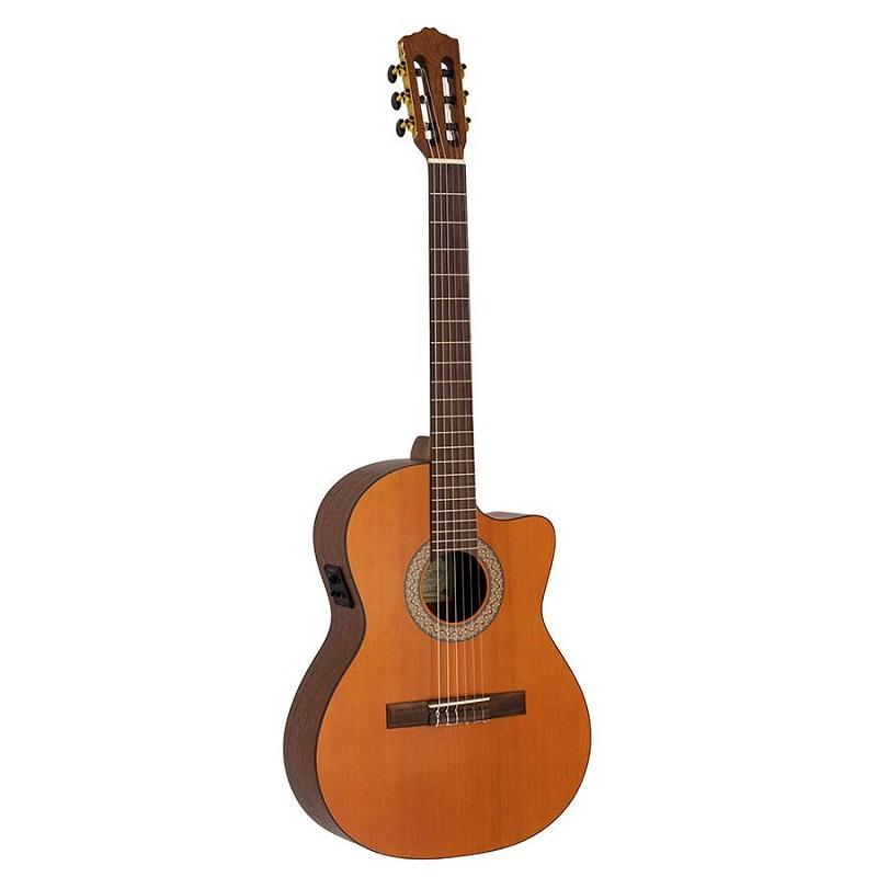Salvador Cortez Luna CST Serie Iberia Chitarra classica 44 narrow elettrificata NUOVO ARRIVO