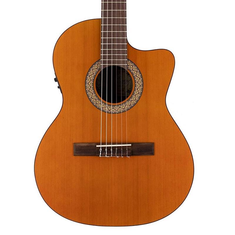 Salvador Cortez Luna CST Serie Iberia Chitarra classica 44 narrow elettrificata NUOVO ARRIVO - immagine 3