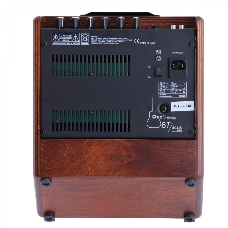 Acus One ForStrings 6T Simon Wood 130W Amplificatore per strumenti acustici e voce DISPONIBILITA IMMEDIATA NUOVO ARRIVO - immagine 3