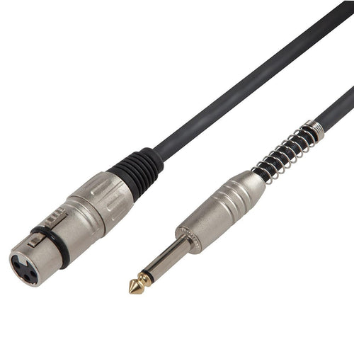 Soundsation BPCJX10BK Cavo speaker XLR 3P F 63mm Jack MONO 2x13 mm 10mt
