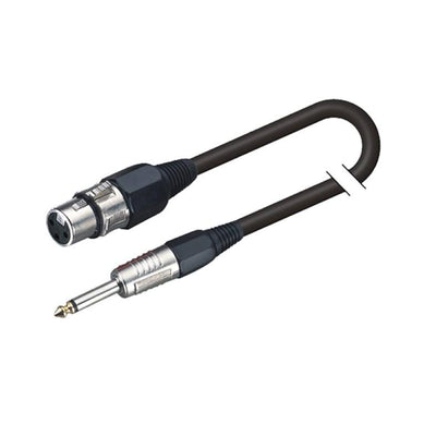 Soundsation BMCJX5BK Cavo microfonico bilanciato XRL 3P F 63mm Jack MONO 5mt